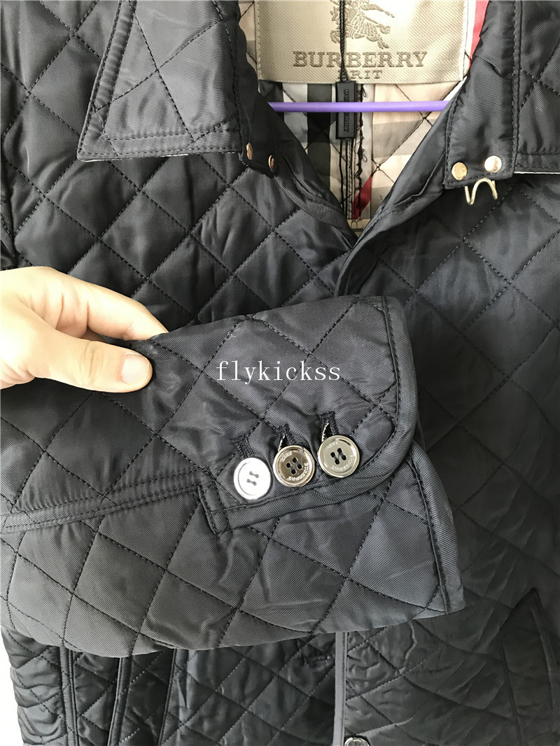 Burberry Winter Coats Women Black Ladies Jackets Overcoats